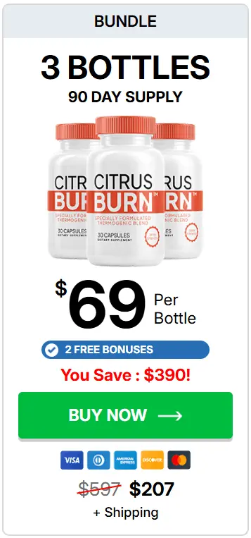 Buy citrus burn 3 bottle